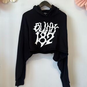 Boohoo Kourtney kardashian blink 182 hoodie Xlarge